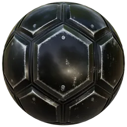 Sci-Fi Hexagonal Metal Plating