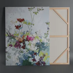 Painting "Abstract flower"