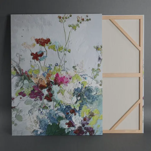 Painting "Abstract flower"