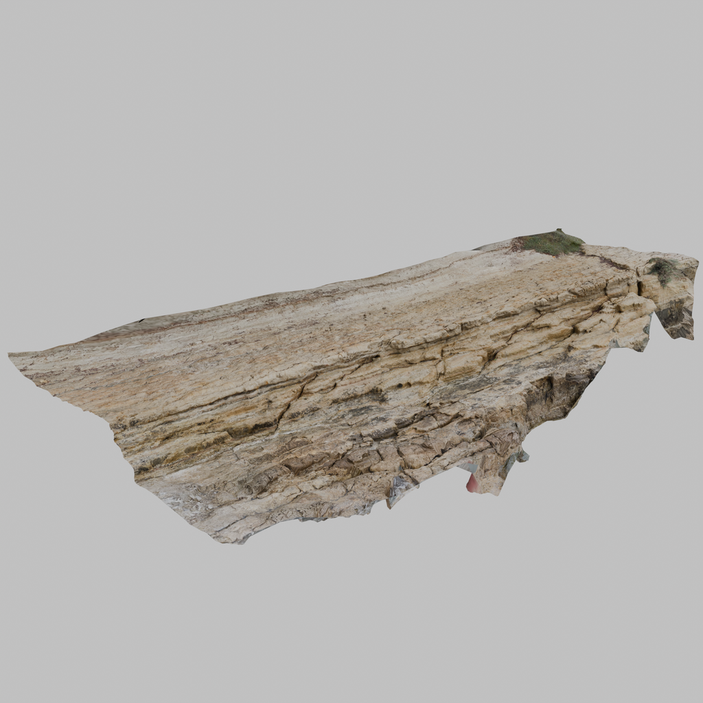 Scan cliff rocky ground | Terrains models | BlenderKit