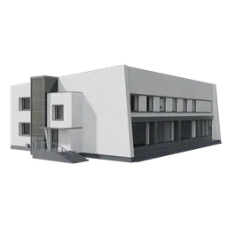 Commercial Building | FREE Commercial Buildings Models | BlenderKit