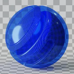 Striped Plastic Mica Rods