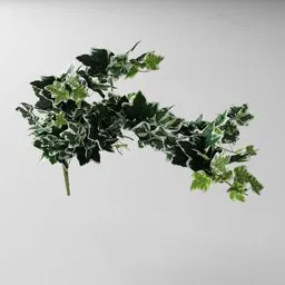Artificial tendril Ivy white-green v1