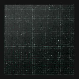 Procedural Sci-Fi Green Floor