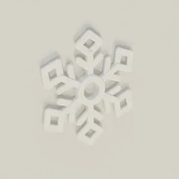 Snowflake Frost Wall Decor