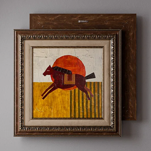 Picture Frame Horse Jump