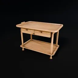 Vintage Coffee/Liquor Table