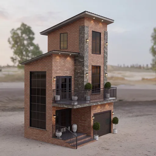 Modern Brick House