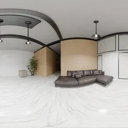 Modern Open Living Room Interior