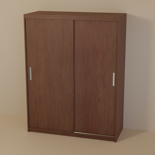 Dark wood dresser