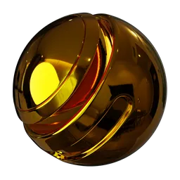 Polished Gold Metal