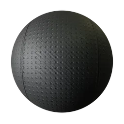 Pebbled Basketball Rubber Material