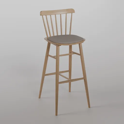 Ironica Barstool W0 - natural oil