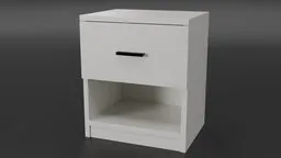 Small White Nightstand