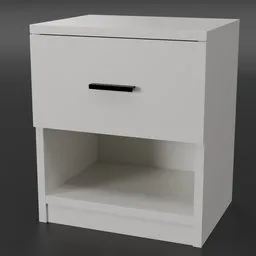 Small White Nightstand