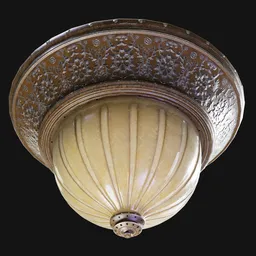 Classic Flush Mount Ceiling Lamp