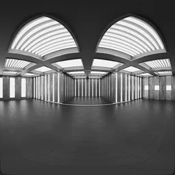 Studio HDRi - Line Lighting Room