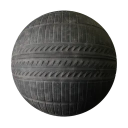 Dirty Angled Rib Sport Tire Rubber