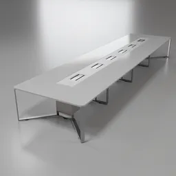 Conference table 20 seats White