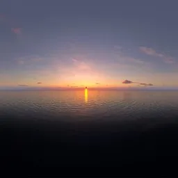 Golden Sunshine Sunset HDR