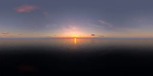 Golden Sunshine Sunset HDR