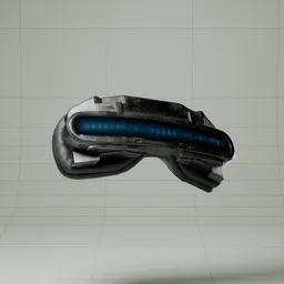 Futuristic Sci-Fi Tactical Goggles