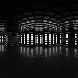 Black Dark Studio - HDRi