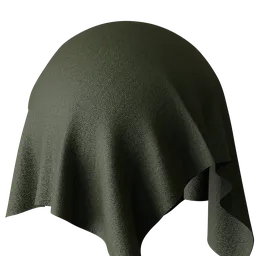 Dark Green Fabric