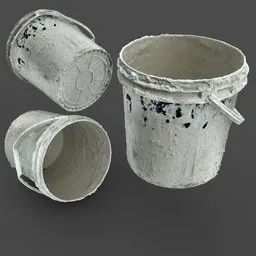 Plaster Paint Bucket