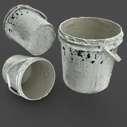 Plaster Paint Bucket