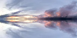 Infinite Real Sky - Cloudy Sunset