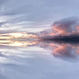 Infinite Real Sky - Cloudy Sunset