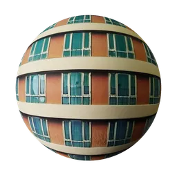 Brick Office Block Front