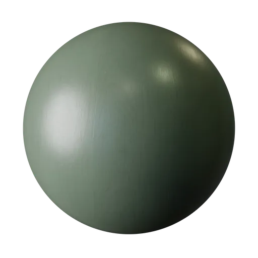 Wood Painted Dusty Olive