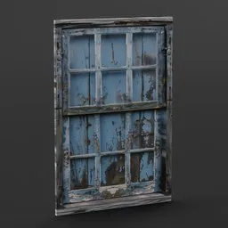 Old window - T -  21