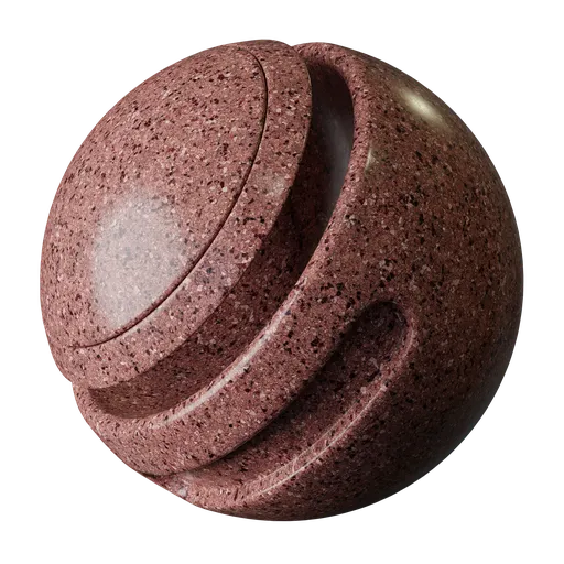 Red marble