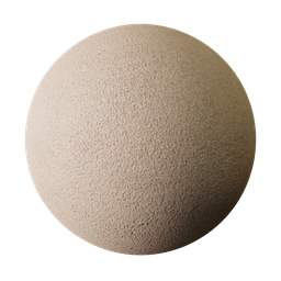 High-resolution PBR sand material for 3D rendering, seamless soil texture for Blender and other 3D apps.
