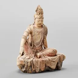 Chinese Statue Sculpt