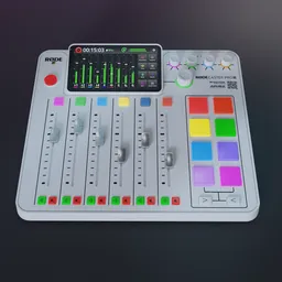 Dj Mix Rode Rodecaster Pro White/BLanco