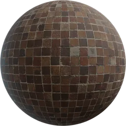 Square Brick Floor