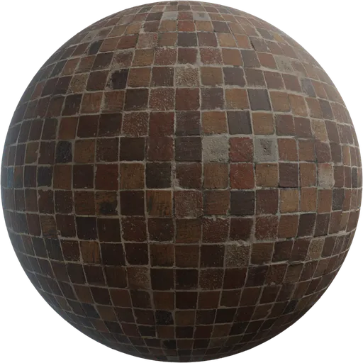 Square Brick Floor
