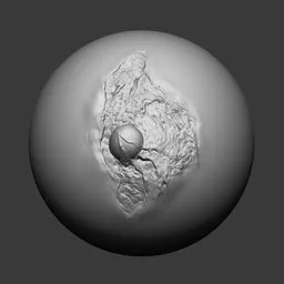 NS Open wound eye hanging