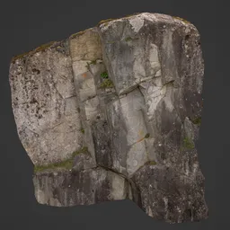 Rock Cliff Photoscan