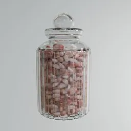 Food Gallon Glass Jar