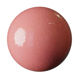 Coral Glazed Ceramic