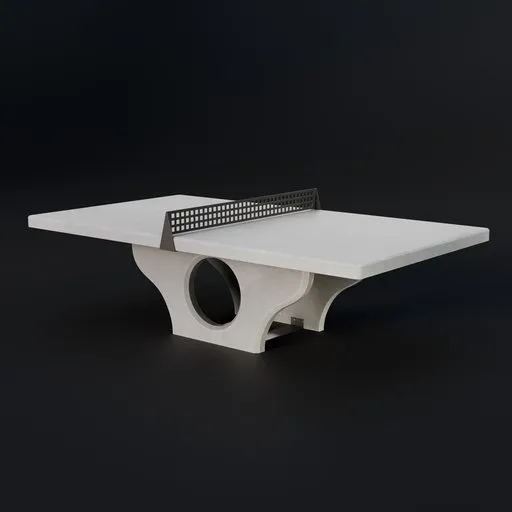Concrete Table Tennis Table
