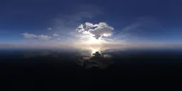 Dramatic Cloudy Sky Golden