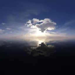 Dramatic Cloudy Sky Golden