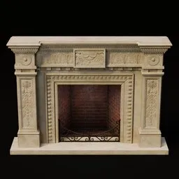 Victorian Fireplace
