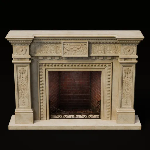 Victorian Fireplace